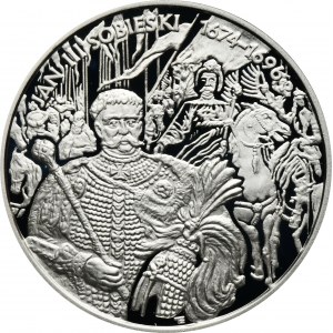 10 złotych 2001 Jan III Sobieski, popiersie