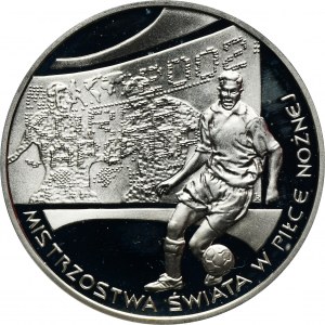 10 złotych 2002 XVII Mistrzostwa Świata w Piłce Nożnej