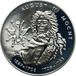 10 Gold 2002 Augustus II. der Starke, Büste