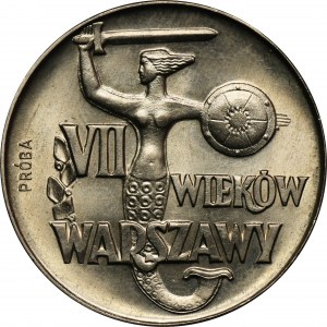 PRÓBA, 10 złotych 1965 VII Wieków Warszawy