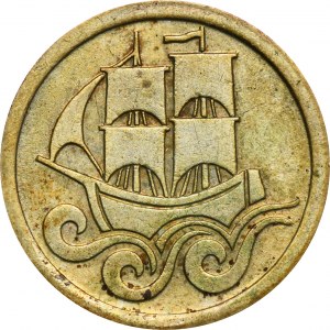 Free City of Danzig, 1/2 gulden 1923