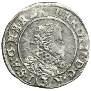 Österreich, Ferdinand II, 3 Krajcars Prag 1635