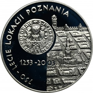 10 złotych 2003 750-lecie Lokacji Poznania