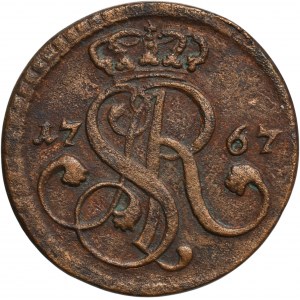 Poniatowski, Groschen Krakau 1767 G