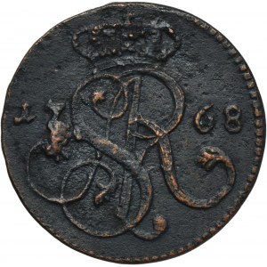 Poniatowski, Groschen Krakau 1768 G