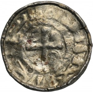 Germany, Saxony, Anonymous Saxon bishops, Cross denarius, ca. half of 11th century