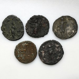 Set, Roman Imperial, Antoninianus (5 pcs.)