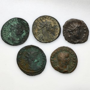 Set, Roman Imperial, Antoninianus (5 pcs.)