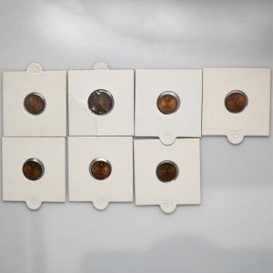 Set, 1 and 2 pennies (7 pcs.) - NICE