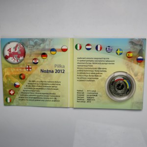 Set, REPLICATIONS, Mint of Poland, Coins related to the 2008 and 2012 European Football Championships (5 pieces).