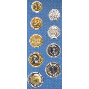 Set, Mint of Poland, Miniatures of Polish Coins of General Circulation 2008-2009 (36 pieces).
