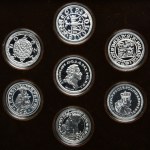 Satz, REPLICATIONS, Königlich Polnische Münzen (7 Stück)