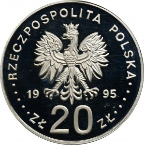 20 zloty 1995 500 Years of Plock Province