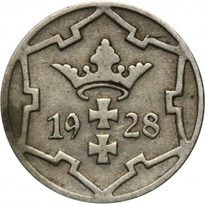 Free City of Danzig, 5 pfennige 1928