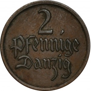 Free City of Danzig, 2 pfennige 1937