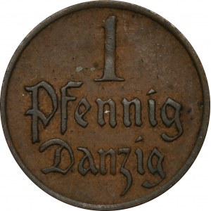 Freie Stadt Danzig, 1 fenig 1926