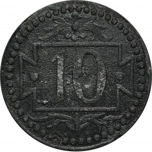 Free City of Danzig, 10 pfennig 1920 - 54 pearls