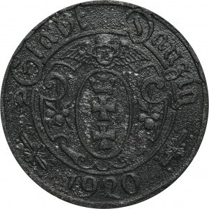 Wolne Miasto Gdańsk, 10 fenigów 1920 - 54 perełki