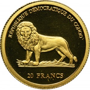 Democratic Republic of the Congo, 20 Francs 2003