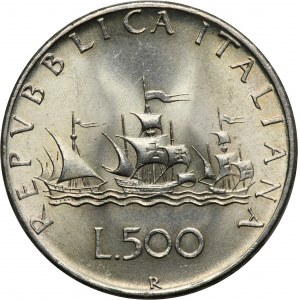 Italien, 500 Lira Rom 1966 R