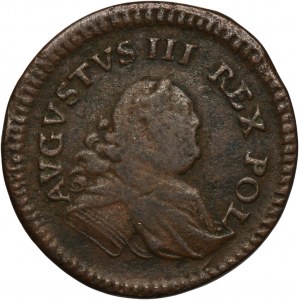 Augustus III Sas, Gubin penny 1752 - RARE, číslo 3