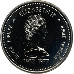 Canada, Elizabeth II, 1 Dollar Otava 1977 - 25th Anniversary of the Accession of Elizabeth II to the Throne