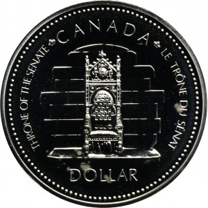 Canada, Elizabeth II, 1 Dollar Otava 1977 - 25th Anniversary of the Accession of Elizabeth II to the Throne