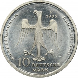 Deutschland, 10 Mark Stuttgart 1995 F