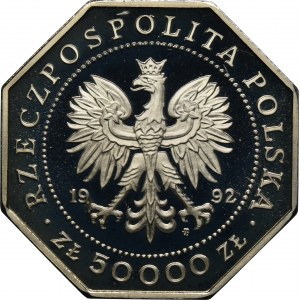 50,000 zl 1992 200 years of the Order of Virtuti Militari
