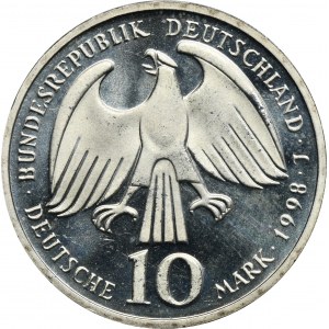 Germany, 10 Marek Hamburg 1998 J - 300 years of Westphalian Peace