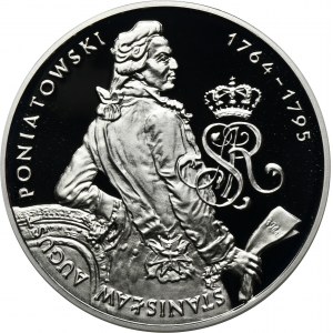 10 złotych 2005 Stanisław August Poniatowski, półpostać