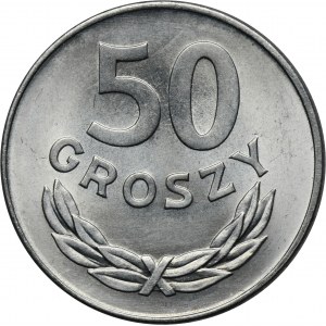 50 groszy 1978 - bez znaku mennicy