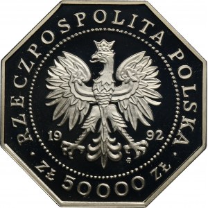 50,000 zl 1992 200 years of the Order of Virtuti Militari