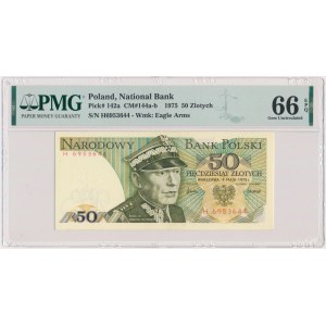 50 gold 1975 - H - PMG 66 EPQ