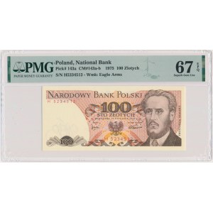 100 złotych 1975 - H - PMG 67 EPQ