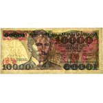 10.000 złotych 1988 - W - PMG 65 EPQ - pierwsza seria rocznika