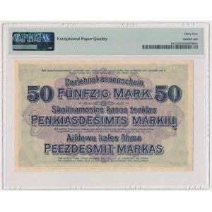 Kowno, 50 Mark 1918 - C - PMG 35 EPQ