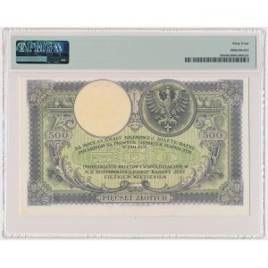 500 Zloty 1919 - S.A - PMG 64