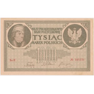 1.000 Mark 1919 - Ser. E - SCHÖN UND FRISCH