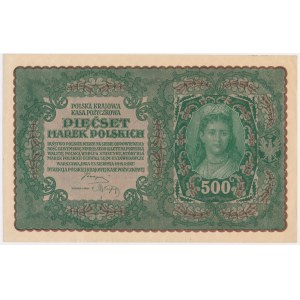 500 marks 1919 - II Series Q -.