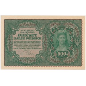 500 marek 1919 - II Serja Q -