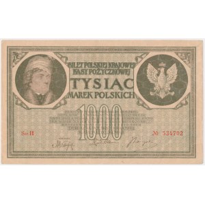 1,000 marks 1919 - Ser. H -