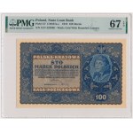 100 Mark 1919 - IE Serie N - PMG 67 EPQ
