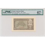 2 Gold 1941 - AG - PMG 67 EPQ