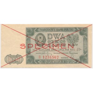 2 Gold 1948 - SPECIMEN - B -