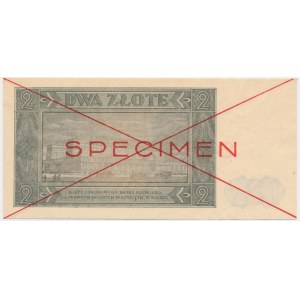 2 gold 1948 - SPECIMEN - B -.