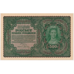 500 marks 1919 - II Series AK -.