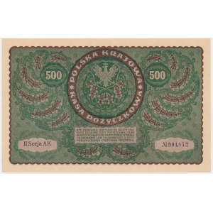 500 marks 1919 - II Series AK -.