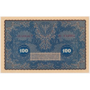 100 marks 1919 - IH Serja Y -.