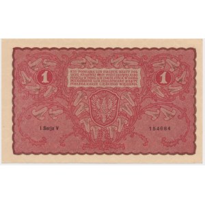 1 Mark 1919 - 1. Serie V -.